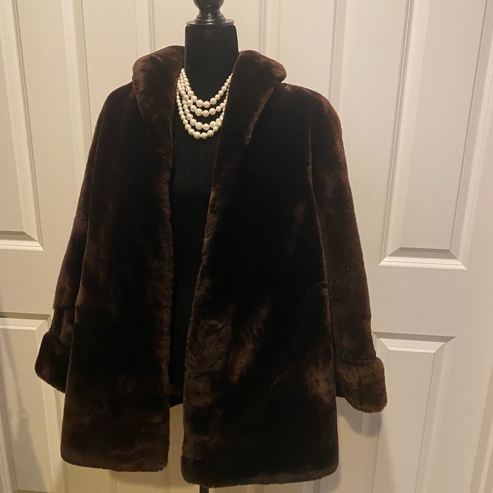 Vintage SP Trippy Faux Fur